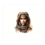 Desert Muse Watercolor Portrait (Print Only) thumbnail