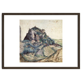 'Castle and Town of Arco', 1495, Watercolour on paper, 22,3 x 22,3 cm. thumbnail
