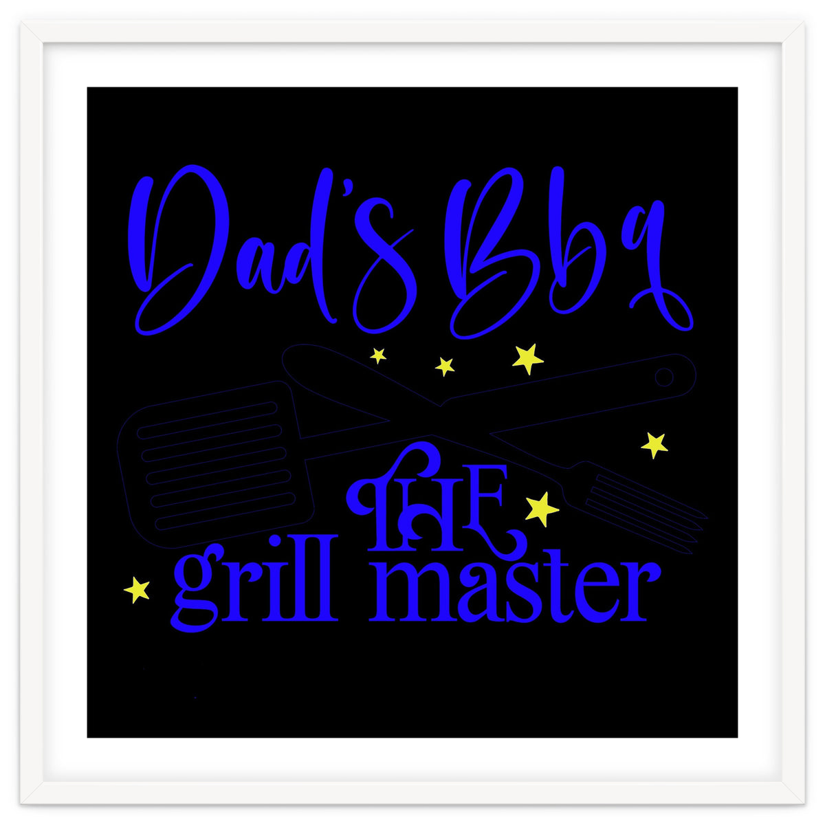 Dads Bbq The Grill Master