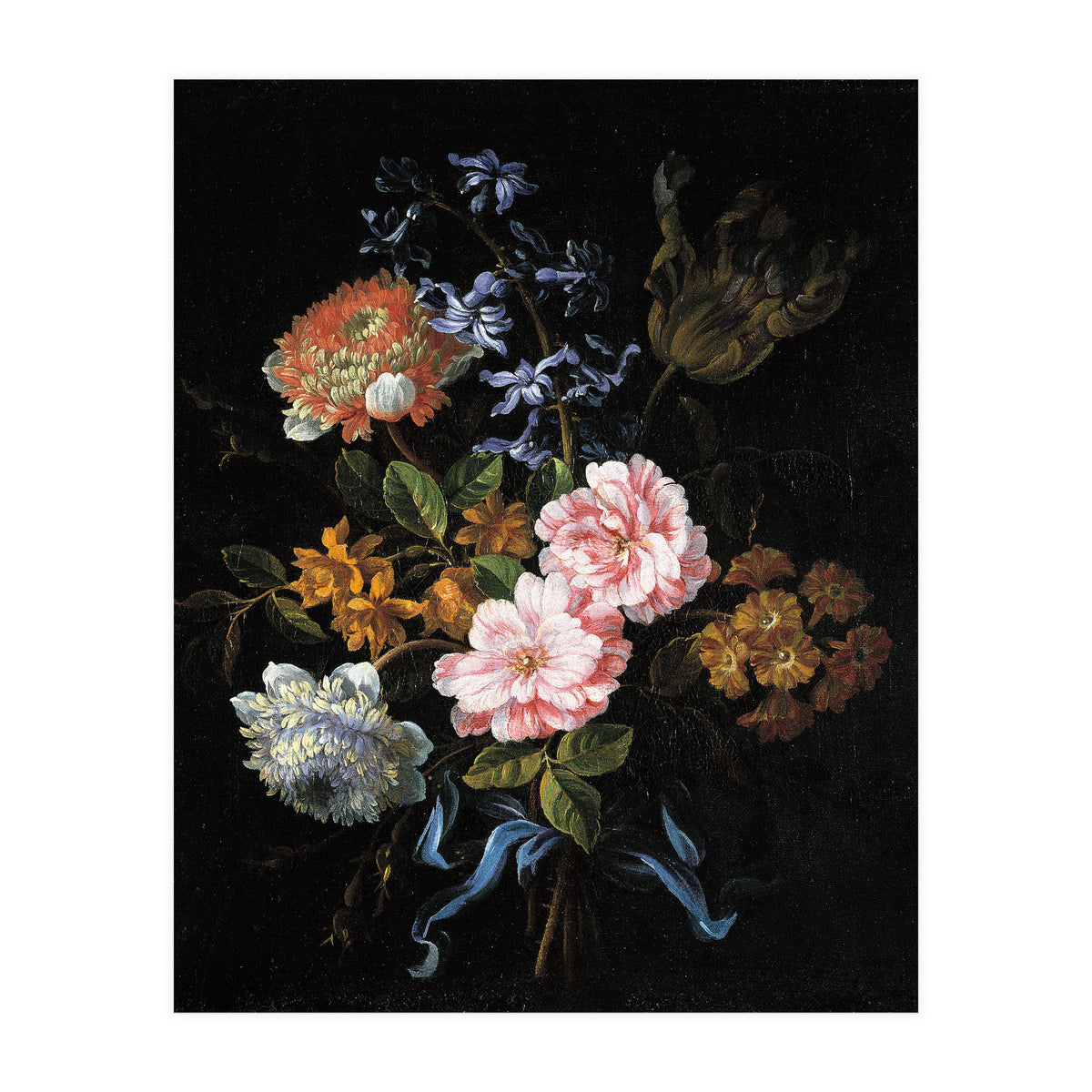 Jean-Baptiste Monnoyer (Lille, 1636-Londres, 1699). A Bouquet of Poppy Anemones, York-and-Lancast... (Print Only)