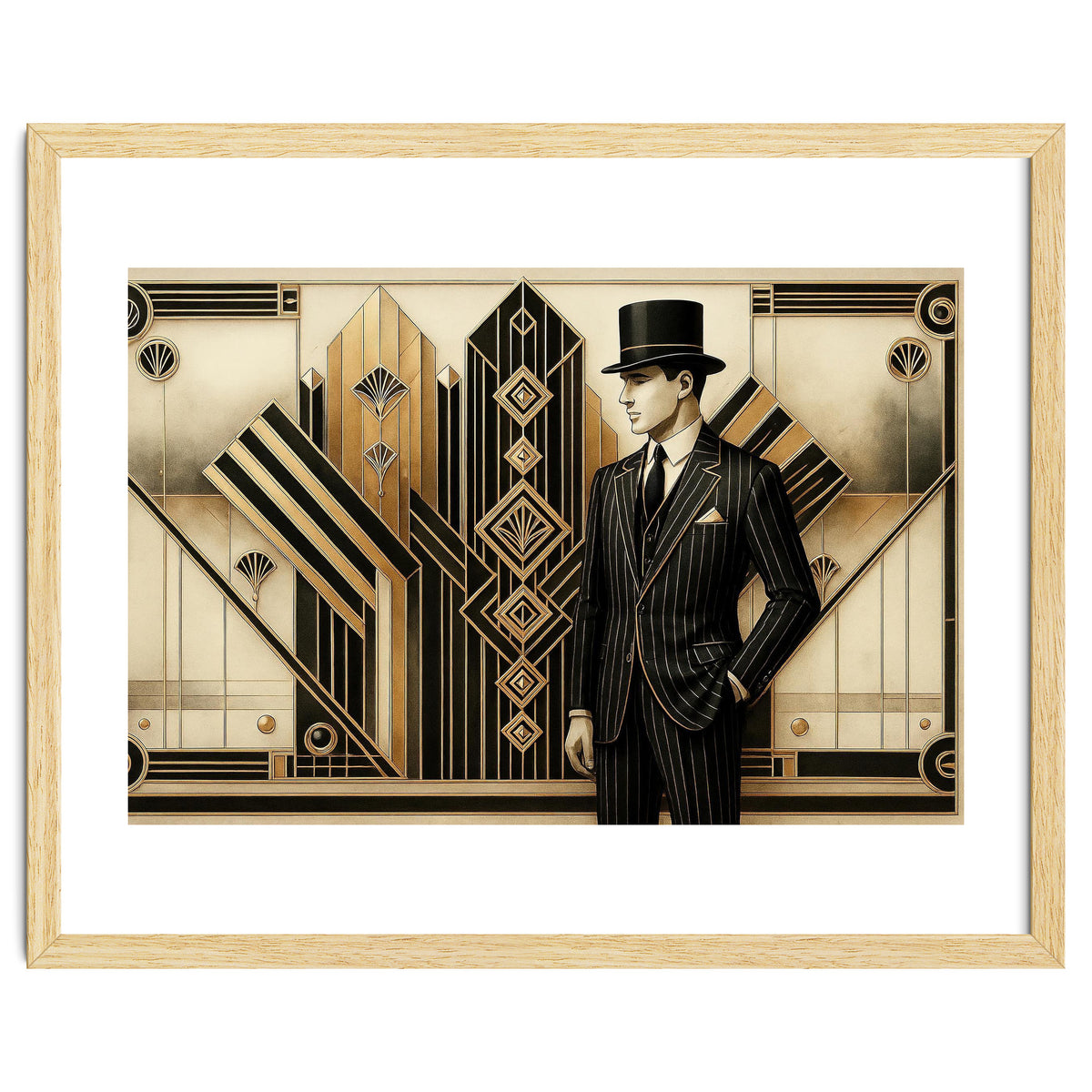 Gatsby Art Deco Noir