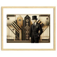 Gatsby Art Deco Noir
