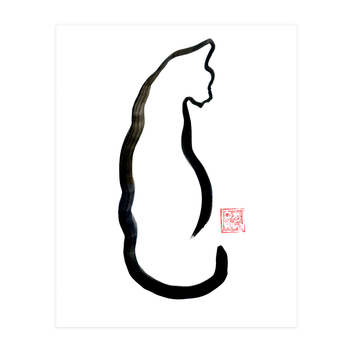 Cat line (Print Only)