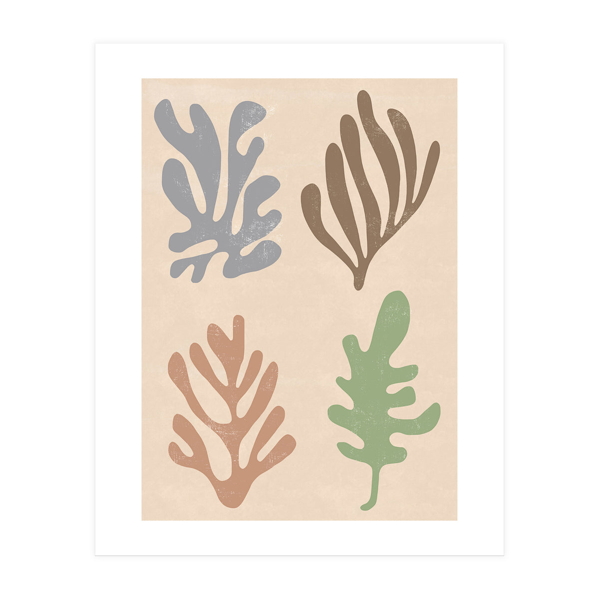 Matisse Leaves III (Print Only)