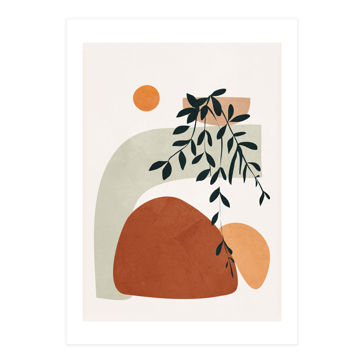 Soft Shapes I (Print Only)