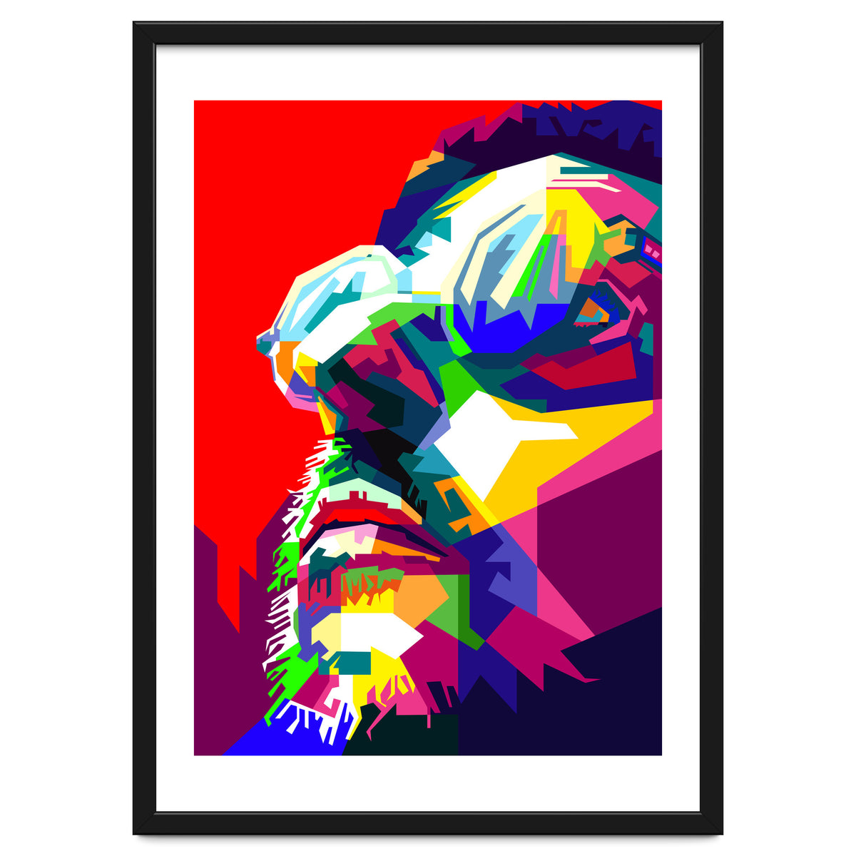 Leon The Professional Hollywood Actor Pop Art WPAP