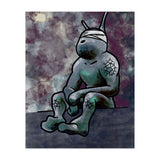 Sitting Sluggy (Lwuba 049 Meku Sitting Watercolor) (Print Only) thumbnail