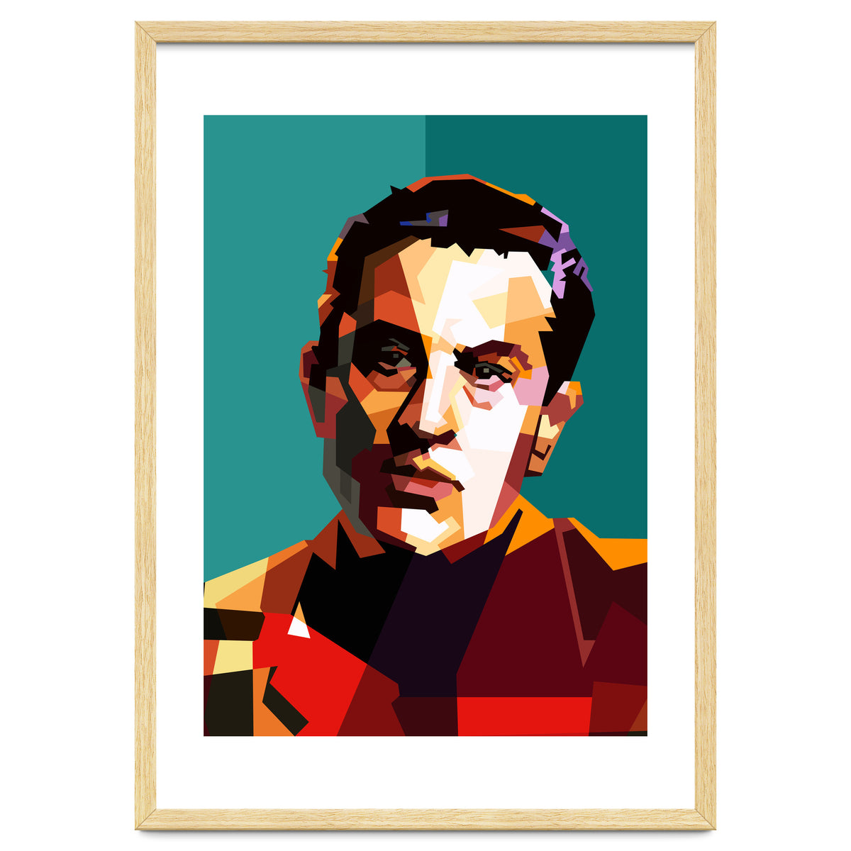 Robert De Niro The Godfather Pop Art WPAP