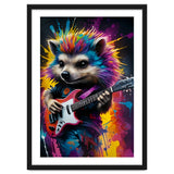 Hedgehog Plays The Guitar, Rock Graffiti thumbnail