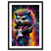 Hedgehog Plays The Guitar, Rock Graffiti