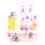 Paris Notre-dame Pink (Print Only) thumbnail