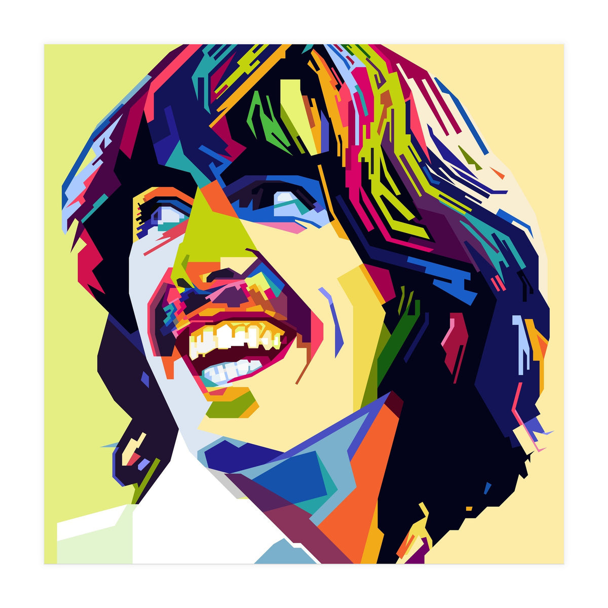 George Harrison WPAP Style (Print Only)