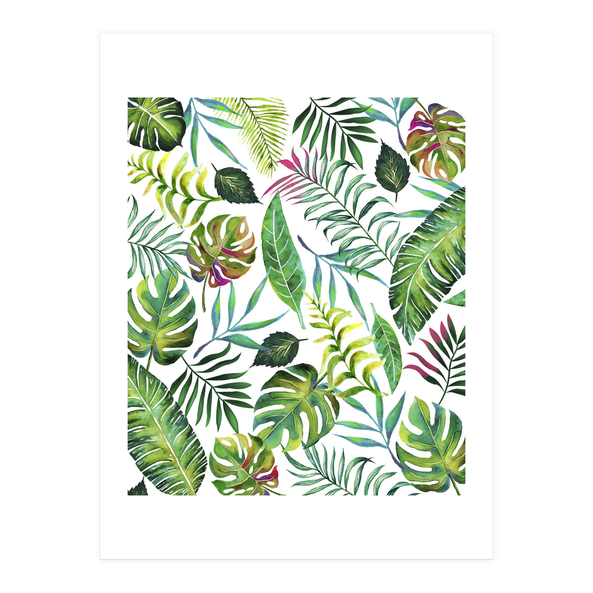 Tropical Flora #society6 #decor #buyart (Print Only)