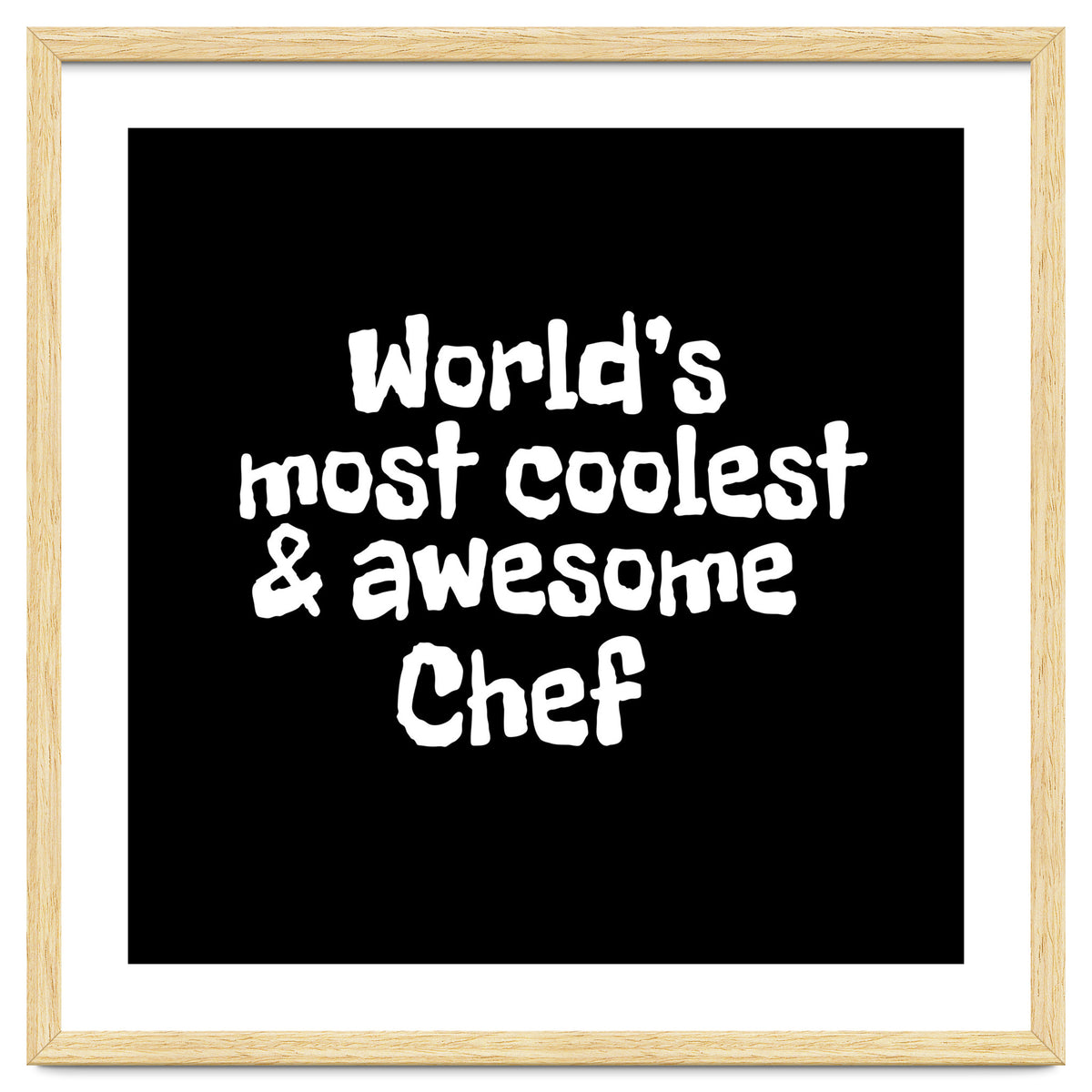 World's most coolest and awesome chef