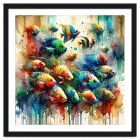Colorful Aquarium Fish