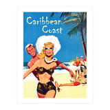 Chasing on a Caribbean Coast (Print Only) thumbnail