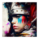 Powerful Medieval Warrior Woman #1 (Print Only) thumbnail