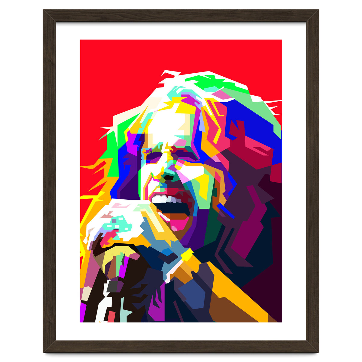 Steven Tyler Aerosmith Singer Classic Rock WPAP Style Illustration Trending Now