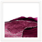 Burgundy & Silver Agate Texture 14 thumbnail