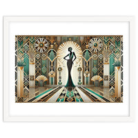 Art Deco Glamour Woman