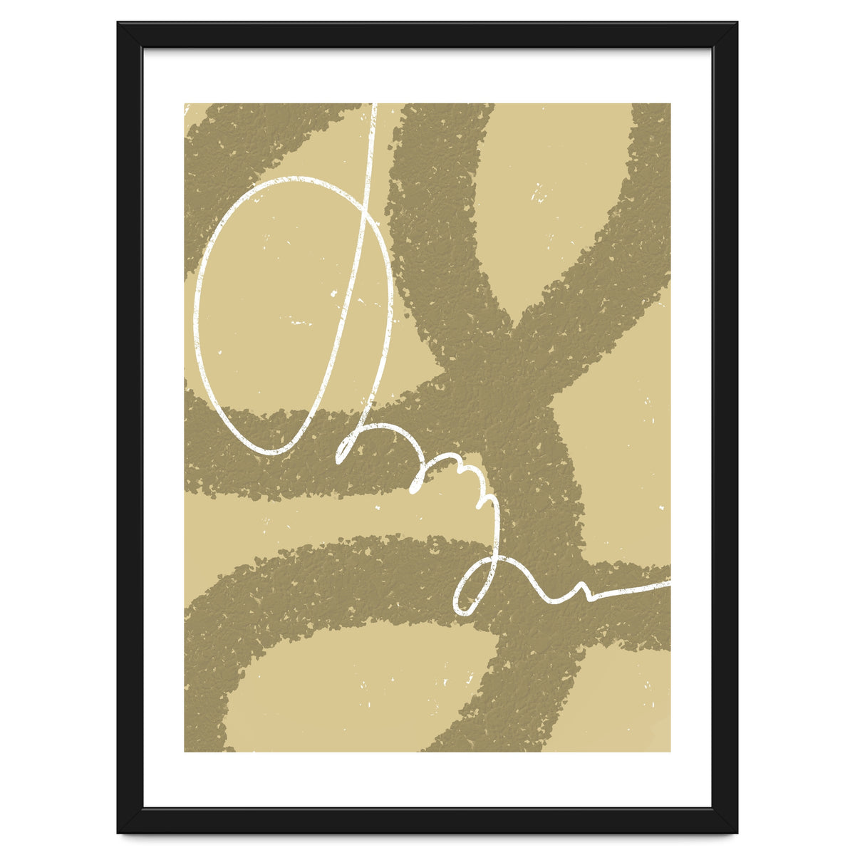 Dance of Lines on Sand Dunes