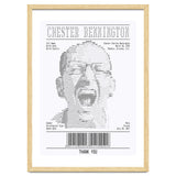 Receipt Art Chester Bennington thumbnail