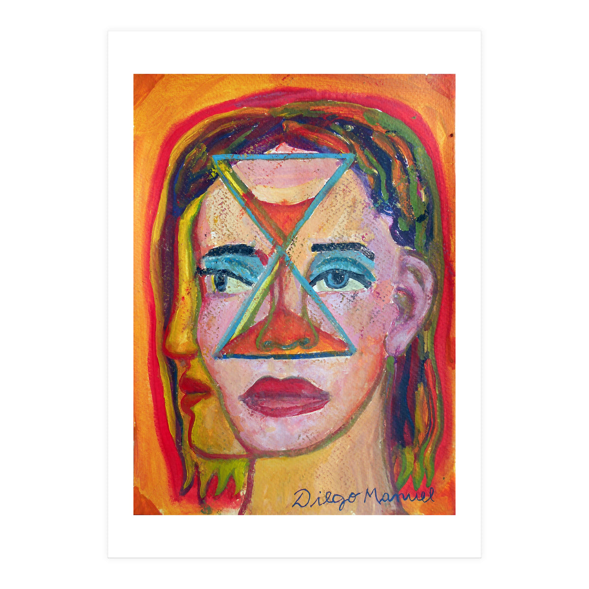 Cabeza De Mujer 15 (Print Only)