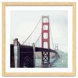 Golden Gate Watercolor Art thumbnail