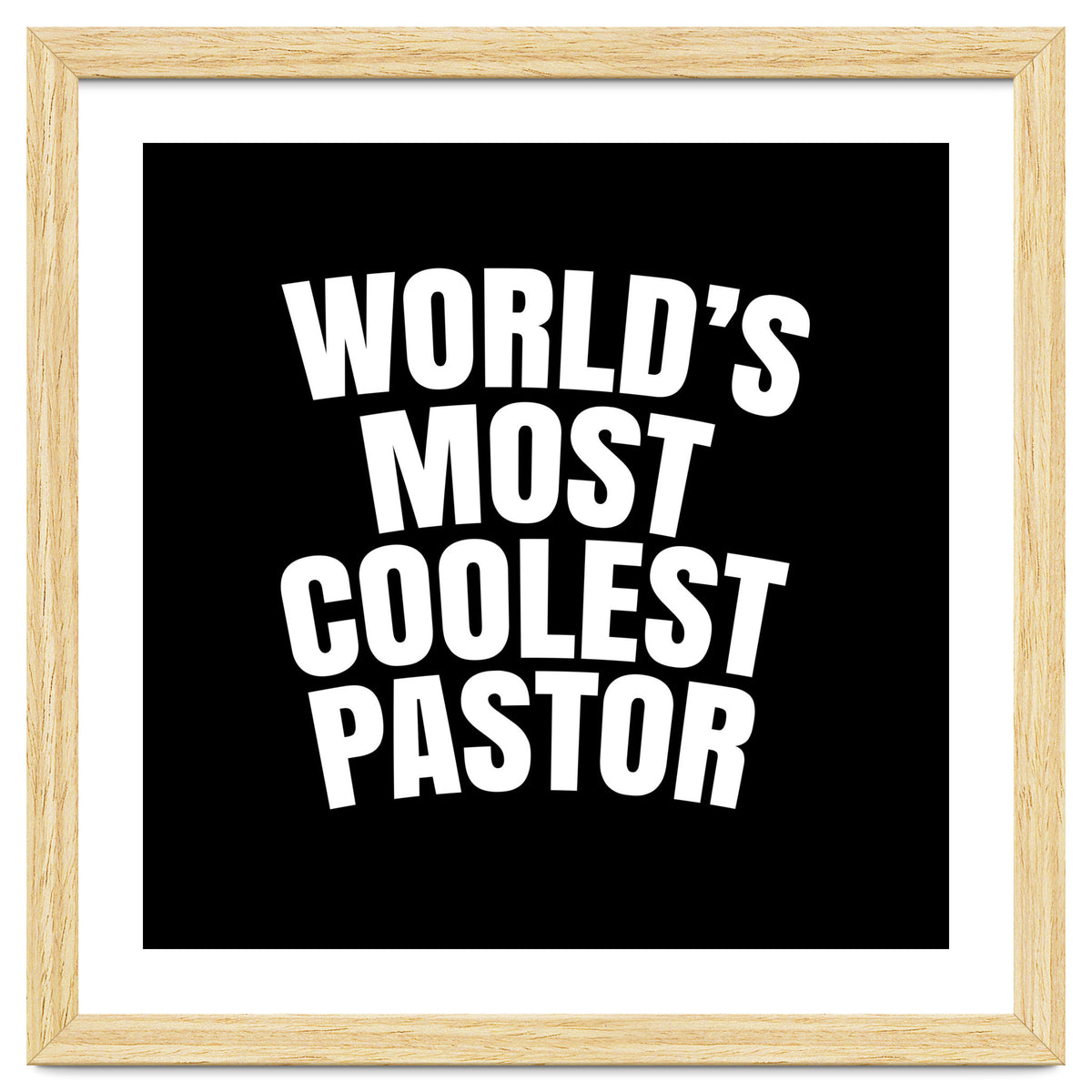 World's most coolest pastor
