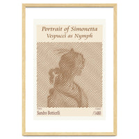 Portrait Of Simonetta Vespucci As Nymph – Sandro Botticelli (1480)
