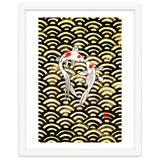 2 Koi In Wood thumbnail