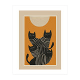 Abstract Black Cats (Print Only) thumbnail