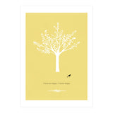 Happy Bird and Tree (Print Only) thumbnail