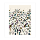 Mountain Forest Trees Winter (Print Only) thumbnail