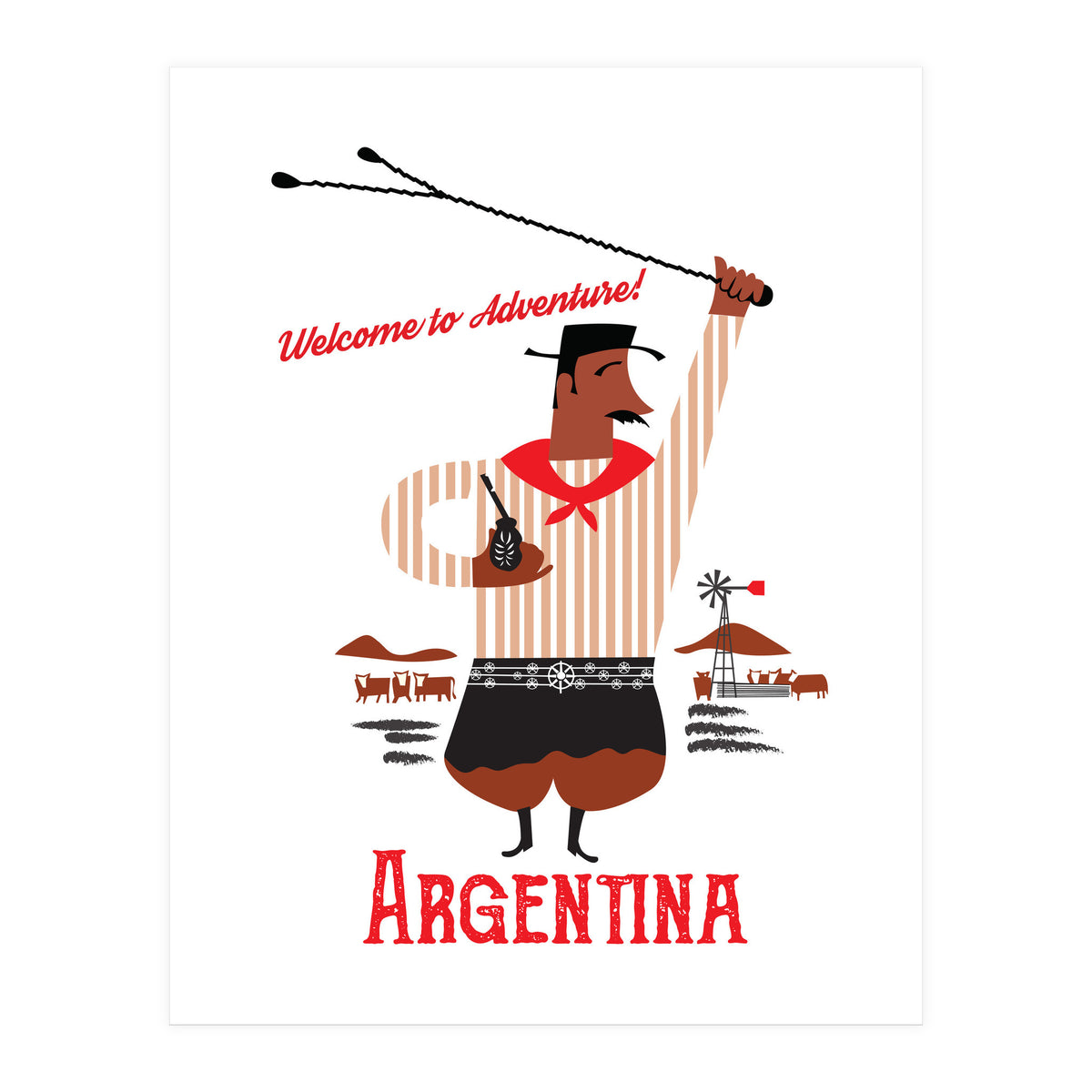 Argentina, Gauchos (Print Only)