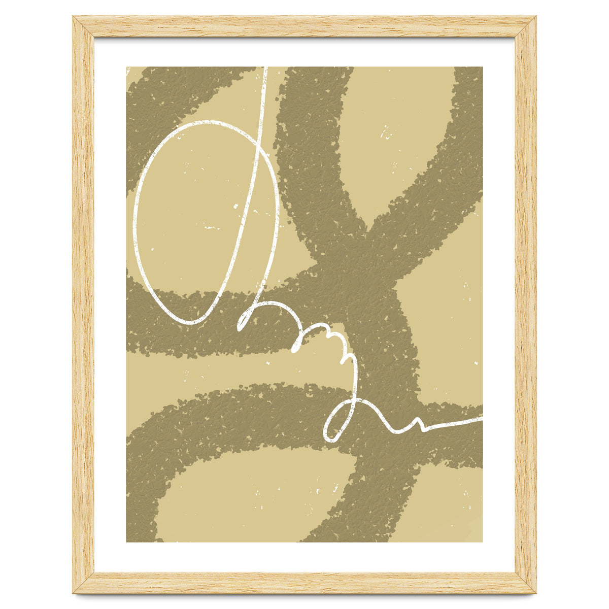 Dance of Lines on Sand Dunes