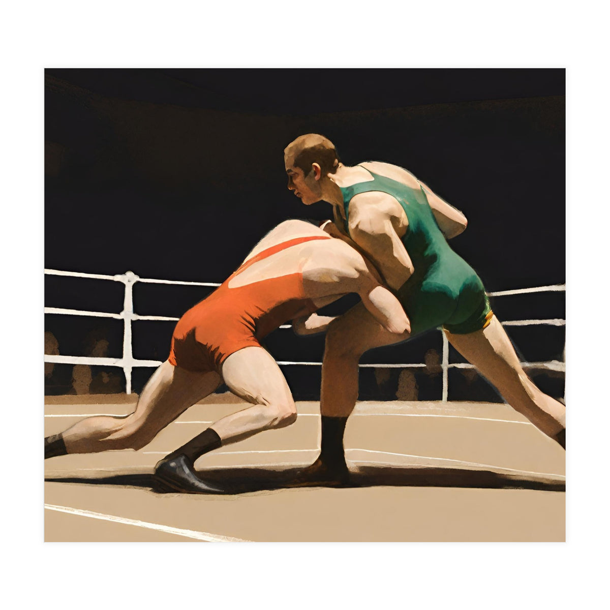 Wrestlers #8 (Print Only)