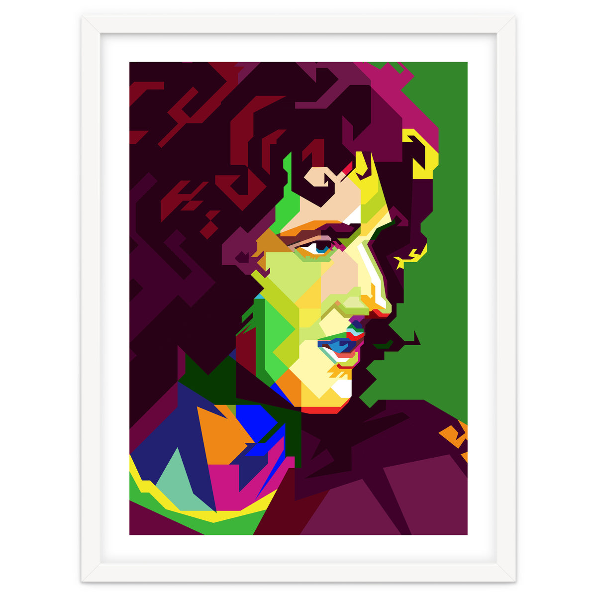Brian Harold May Pop Art WPAP