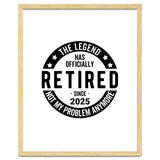 The Legend Has Officially Since 2025 Funny Retirement thumbnail