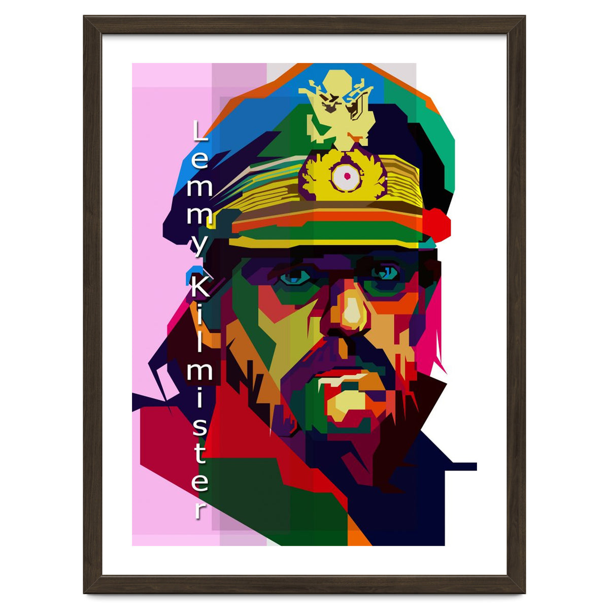 Lemmy Kilmister Motorhead English Metal Pop Art Wpap