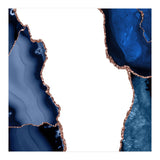 Navy & Rose Gold Agate Texture 29 (Print Only) thumbnail