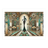 Art Deco Glamour Woman (Print Only) thumbnail