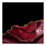 Burgundy & Gold Agate Texture 06  (Print Only) thumbnail