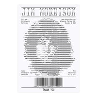 Receipt Art Jim Morrison (Print Only)