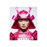 Pink Samourai Portrait (Print Only) thumbnail