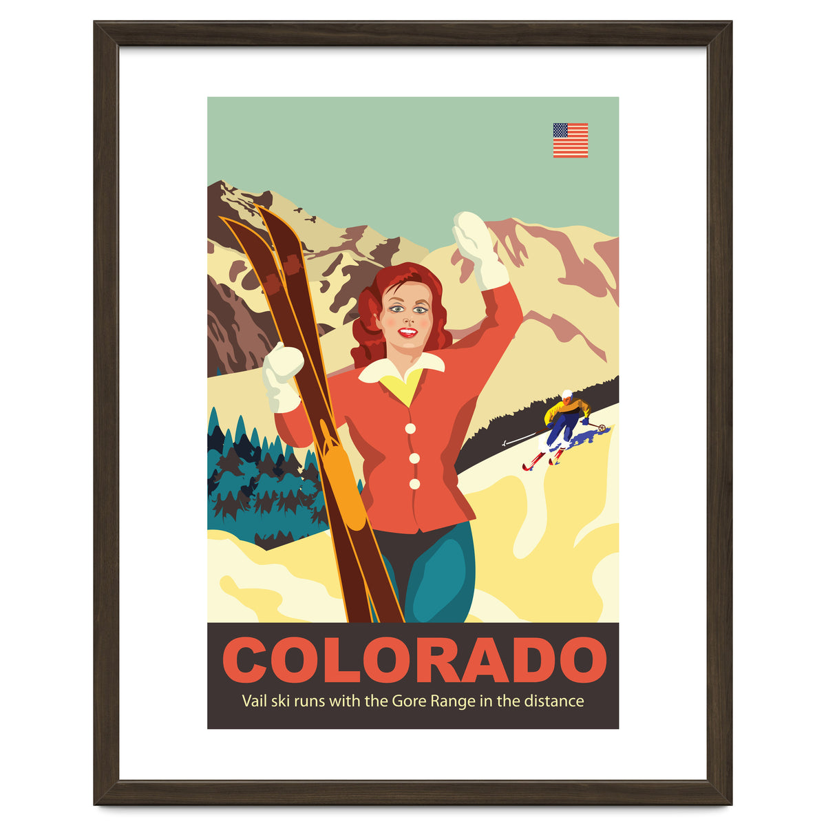 Colorado Ski Girl