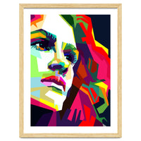 Julia Roberts Movie Actress Pop Art WPAP