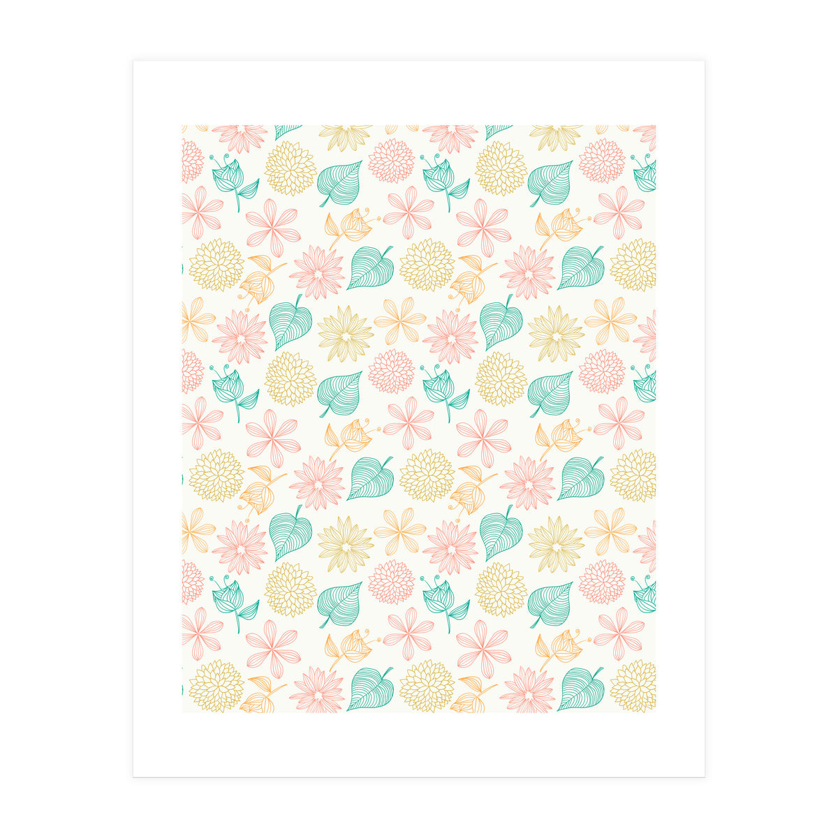 Floral Meditation (Print Only)