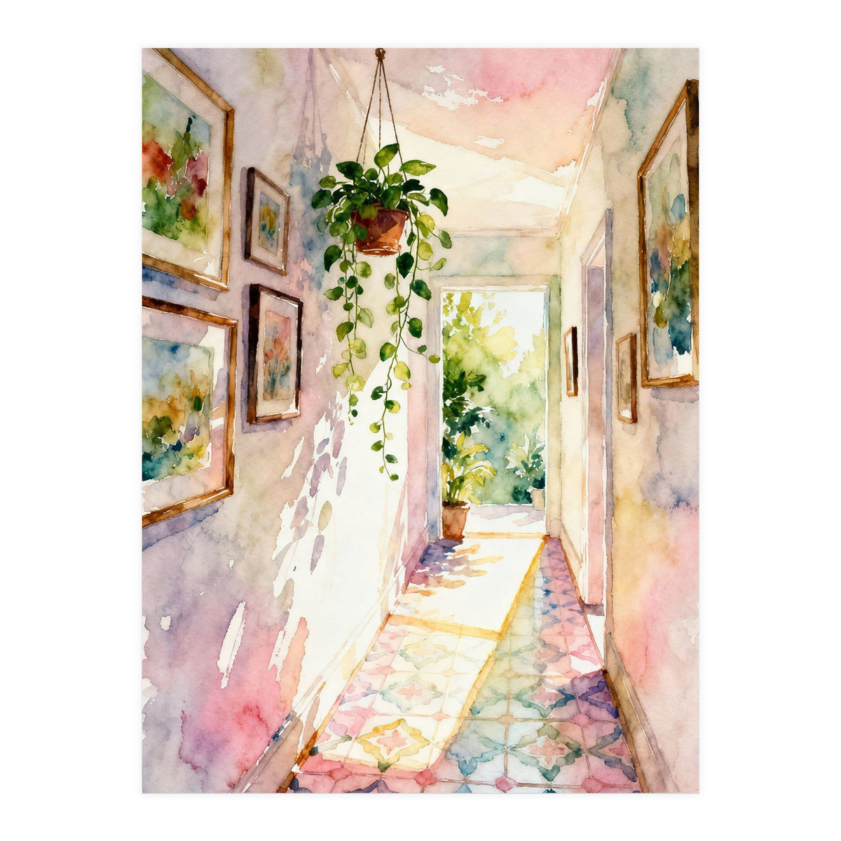 Matisse Inspired Spaceroom (Print Only)