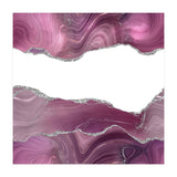 Mauve & Silver Agate Texture 08  (Print Only) thumbnail